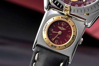 Thumbnail von Breitling Chronomat GT UTC Chronograph Stahl / Gold Automatik Herren Ref. B13350