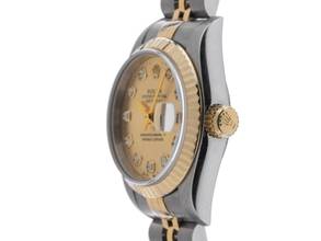 Thumbnail von Rolex Lady-Datejust Diamanten Ref.69173 1995 Full Set sehr gut Vintage Datejust Lady Diamanten