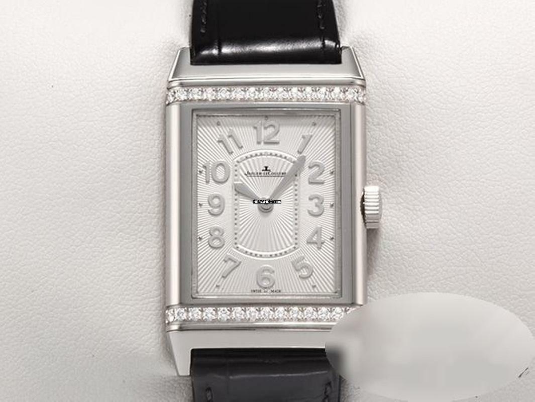 Jaeger-LeCoultre Grande Reverso Lady Ultra Thin 268.8.86 Edelstahl Diamanten Steel