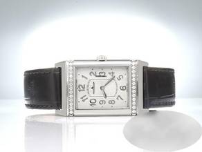 Thumbnail von Jaeger-LeCoultre Grande Reverso Lady Ultra Thin 268.8.86 Edelstahl Diamanten Steel