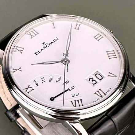  Blancpain Villeret Grand Date Retrograde Day NEW FULL SET 