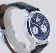 Thumbnail von A. Lange & Söhne Datograph Flyback Platin Big Date Traumuhr B+P Chronograph Faltschließe