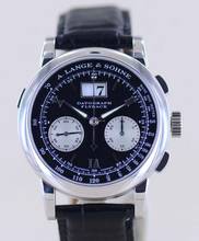 Thumbnail von A. Lange & Söhne Datograph Flyback Platin Big Date Traumuhr B+P Chronograph Faltschließe