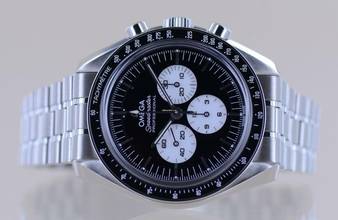 Thumbnail von Omega Speedmaster Professional Moonwatch Reverse Panda Moonwatch Saphirglas 3861 B+P