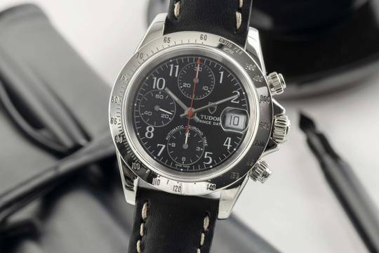  Tudor Prince Date Chronograph Stahl Automatik Herrenuhr Ref. 79280P 