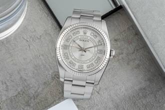 Thumbnail von Rolex Oyster Perpetual 36 Concentric Dial Stahl Weissgold Herrenuhr Ref. 116034