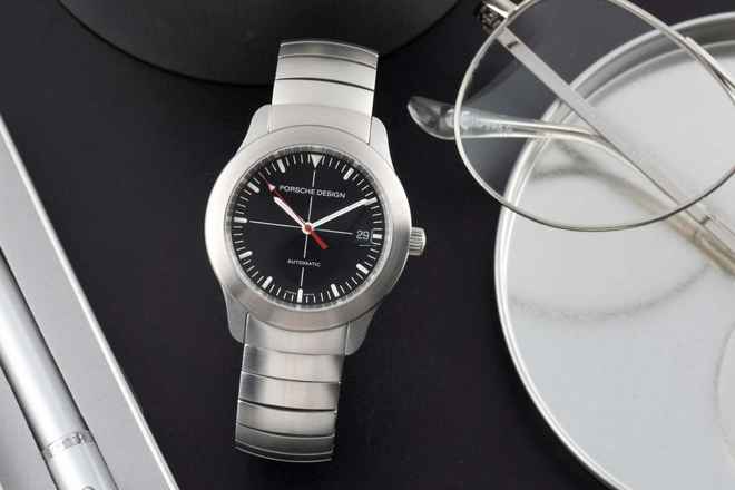  Porsche Design by Eterna Edelstahl Automatik Herrenuhr Ref. 6602.41 B&P 2004 