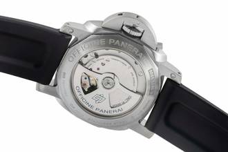 Thumbnail von Panerai Luminor 1950 3 Days GMT Power Reserve Automatic Edelstahl Herrenuhr Ref PAM00321 Papiere 2016