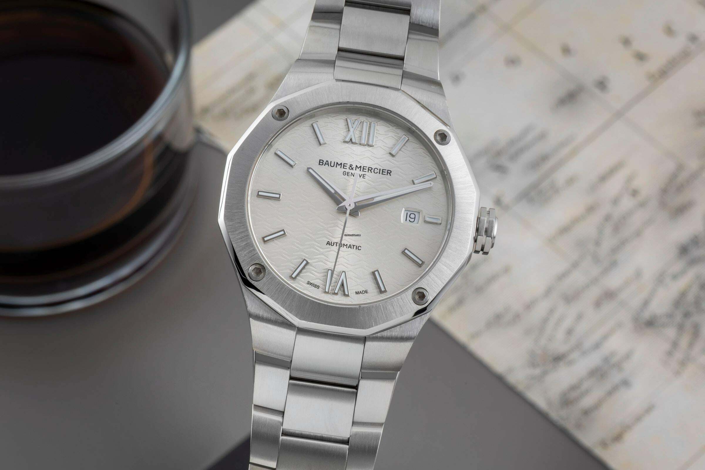 Baume & Mercier Riviera 42MM Edelstahl Automatik Herrenuhr Ref. M0A10622 65901