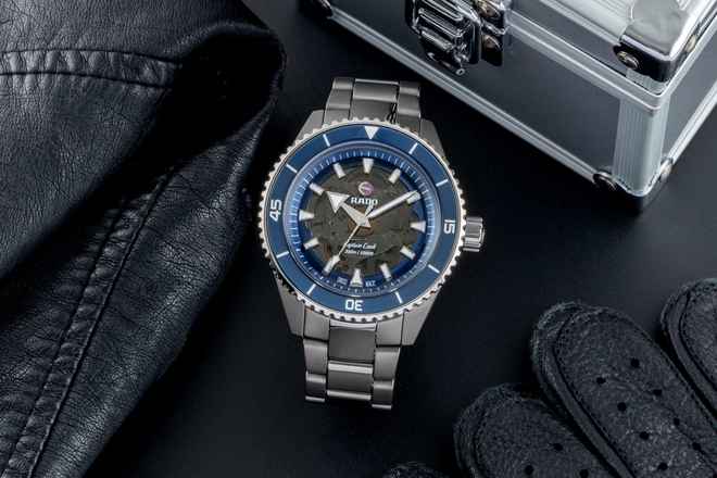  Rado Captain Cook High-Tech Keramik / Titan Automatik Ref. 01.734.6128.3.020 B&P 