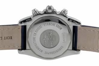 Thumbnail von Breitling Chronomat 44 Chronograph Black Dial Edelstahl Automatik Ref. AB0110