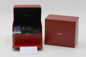 Thumbnail von Cartier Santos De Cartier Blue Stahl Automatik Herrenuhr Ref. WSSA0047 B&P 2023