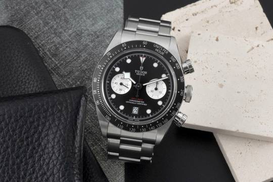  Tudor Black Bay Chrono Stahl Automatik Ref. 79360N-0001 B&P 2023 