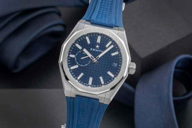  Zenith Defy Skyline Stahl Automatik Herrenuhr Ref. 03.9300.3620/51.I001 B&P 2023 