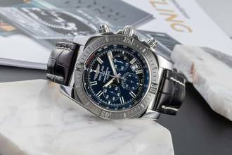 Thumbnail von Breitling Chronomat 44 Chronograph Stahl Automatik Ref. AB011511/BF70 B&P 2017