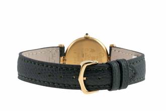 Thumbnail von Cartier Vendome must de Cartier Vendome SM 925 Silber vergoldet Damenuhr Ref. 84978913