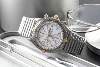 Thumbnail von Breitling Chronomat Chronograph Edelstahl Automatik Ref. 81950 Klassiker