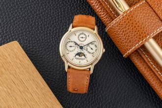 Thumbnail von Jaeger-LeCoultre Odysseus 18K Gold Automatik Ewiger Kalender Ref. 166.7.80 Box