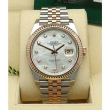 Thumbnail von Rolex Datejust 41 Jubilee 126331 Everose Gold Steel Diamond