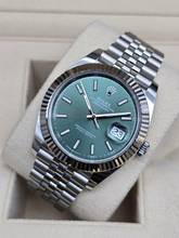Thumbnail von Rolex Datejust 41 41mm 126334-0028 - Mint Green Jubilee Unworn/New Condition Full Set 12-2025