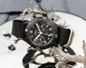 Thumbnail von Sinn 155 S Revolution II Limited Edition Full Set tegimentiert schwarz Hartstoff beschichtet