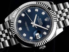 Thumbnail von Rolex Datejust 41 Ref.126334 2025 Full Set Ungetragen Datejust Diamanten Stahl 18kt Weißgold