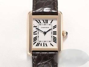 Thumbnail von Cartier Tank Solo Edelstahl Rosegold 750 2017 W5200024 Stahl Steel 18kt Rose Gold Damen