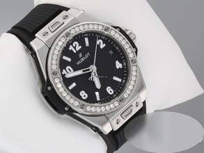 Thumbnail von Hublot Big Bang One Click 39mm 465.sx.1170.rx.1204 Stahl Diamanten Automatik Black Dial
