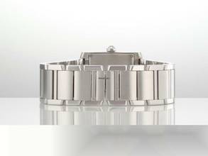 Thumbnail von Cartier Tank Française Medium Modell W51011q3 Edelstahl Datum Damen Stahl Steel