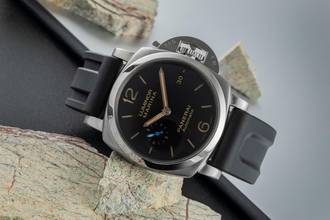 Thumbnail von Panerai Luminor Marina 1950 3 Days Automatic 42 3 Days Stahl Automatic Ref. PAM01392 B&P