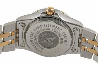 Thumbnail von Breitling Starliner Edelstahl / Gold Quarz MOP Dial Diamonds Damen Ref. B71340