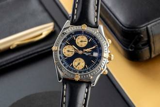 Thumbnail von Breitling Chronomat Chronograph Stahl / Gold Automatik Herrenuhr Ref. B13050.1