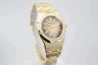 Thumbnail von Audemars Piguet Royal Oak Jumbo 39mm Smoke Dial Yellow Gold 16202BA.OO.1240BA.02