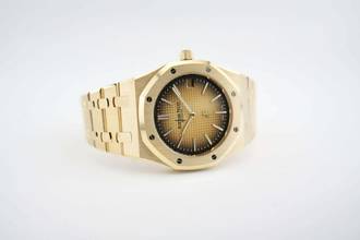Thumbnail von Audemars Piguet Royal Oak Jumbo 39mm Smoke Dial Yellow Gold 16202BA.OO.1240BA.02