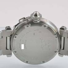 Thumbnail von Cartier Pasha C 2377 GMT Meridian 36MM silver dial Automatic