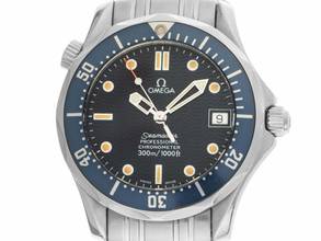 Thumbnail von Omega Seamaster Diver 300 M Ref.2551.80.00 1995 Full Set sehr gut Vintage Seamaster Diver 300m