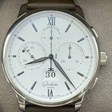 Thumbnail von Glashütte Original Senator Chronograph Panoramadatum Panorama Date NEW FULL SET