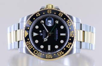 Thumbnail von Rolex GMT-Master II 116713LN black Oysterband Keramik Stahl Gold B+P