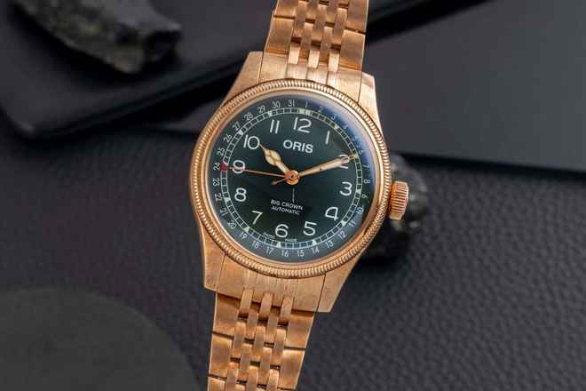  Oris Big Crown Pointer Date Bronze Automatik Herren Ref. 01 754 7741 3167-07 8 20 01 B&P 2025 
