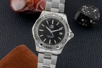 Thumbnail von TAG Heuer Aquaracer 300M Stahl Quarz Herrenuhr Ref. WAP2011 Box & Papiere 2014
