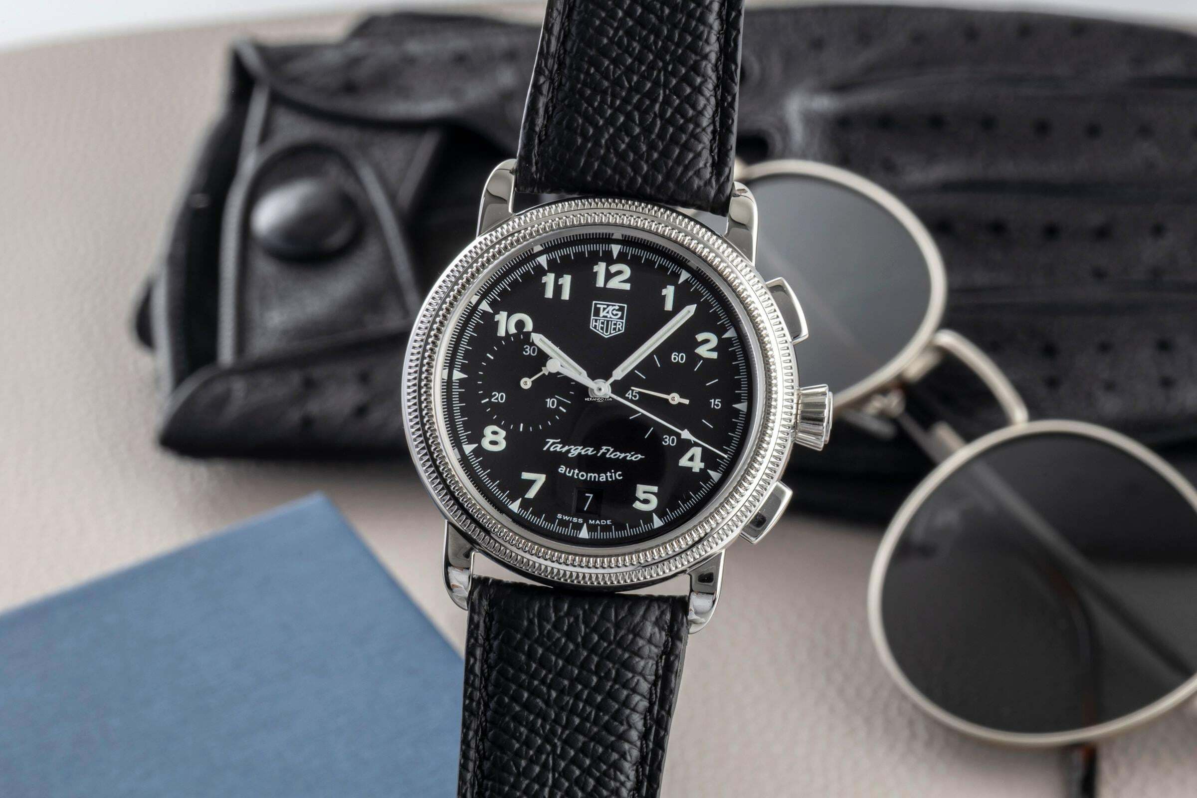 TAG Heuer Targa Florio Chronograph Edelstahl Automatik Ref. CX2110.FC6171 Papers