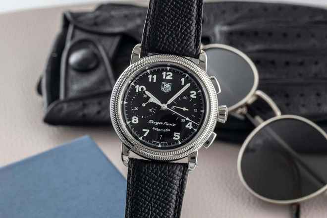  TAG Heuer Targa Florio Chronograph Edelstahl Automatik Ref. CX2110.FC6171 Papers 