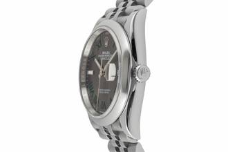 Thumbnail von Rolex Datejust 36 Wimbledon Dial Edelstahl Automatik Herrenuhr Ref. 126200 B&P