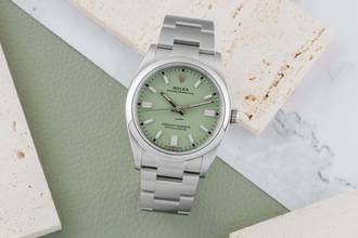 Thumbnail von Rolex Oyster Perpetual 36 Pistachio Stahl Automatik Herrenuhr Ref. 126000 B&P 2026