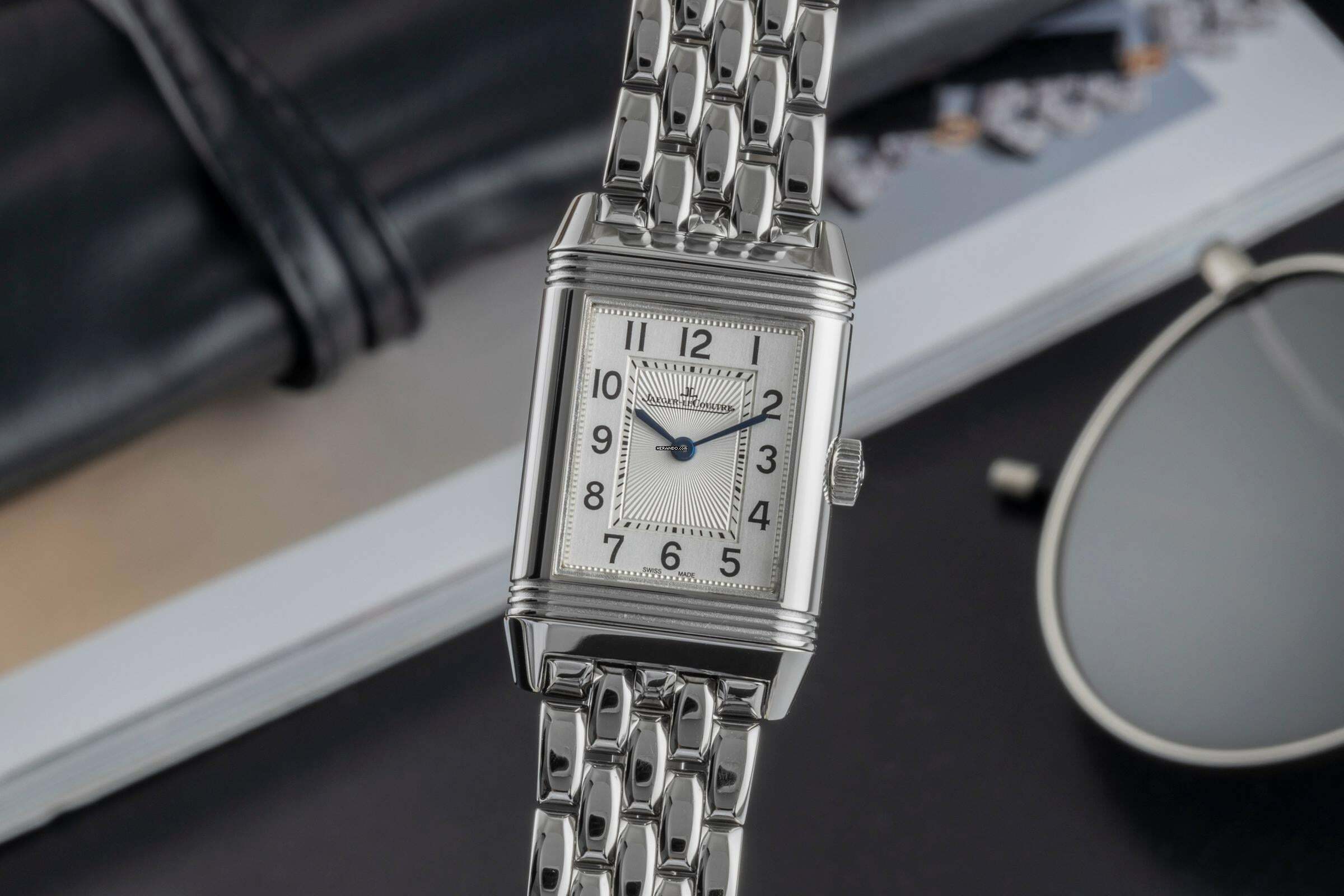 Jaeger-LeCoultre Reverso Classic Small Handaufzug Ref. Q2668130 B&P 2017