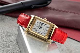 Thumbnail von Jaeger-LeCoultre Reverso Lady 18k (0,750) Gold Damenuhr Ref. Q2611420 260.1.08