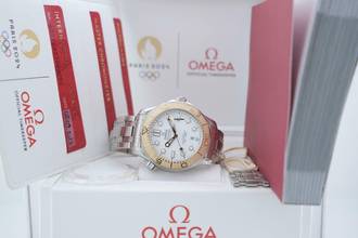 Thumbnail von Omega Seamaster Diver 300 M Paris 2024 - With Box And Papers - Unworn 522.21.42.20.04.001 2023