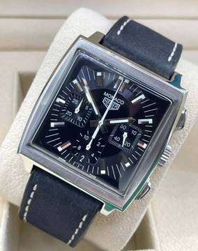TAG Heuer Monaco only nice conditon Black
