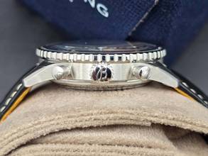 Thumbnail von Breitling Navitimer 1 B01 Chronograph 43mm AB0138241G1P1 Leather Bracelet Unworn/New Condition Full Set 2-2026