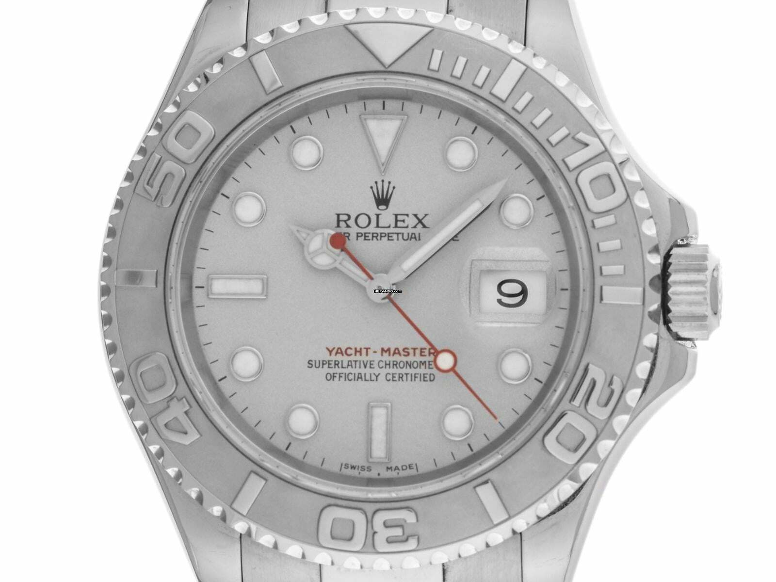 Rolex Yacht-Master 40 Ref.16622 2000 Full Set sehr gut Vintage Yacht-Master Stahl 950 Platin